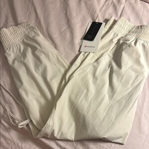 Lululemon White Joggers